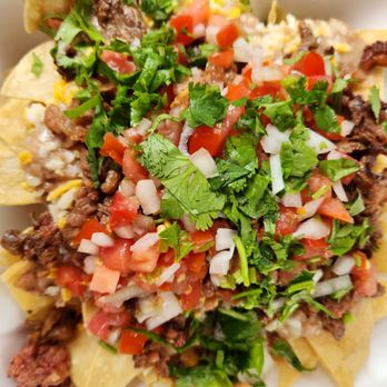 4 Amigo's Mariscos - Steak Nachos - Fast Food Near Me - Los Angeles, California 4 Amigo's Mariscos - Steak Nachos - Fast Food Near Me - Los Angeles, California