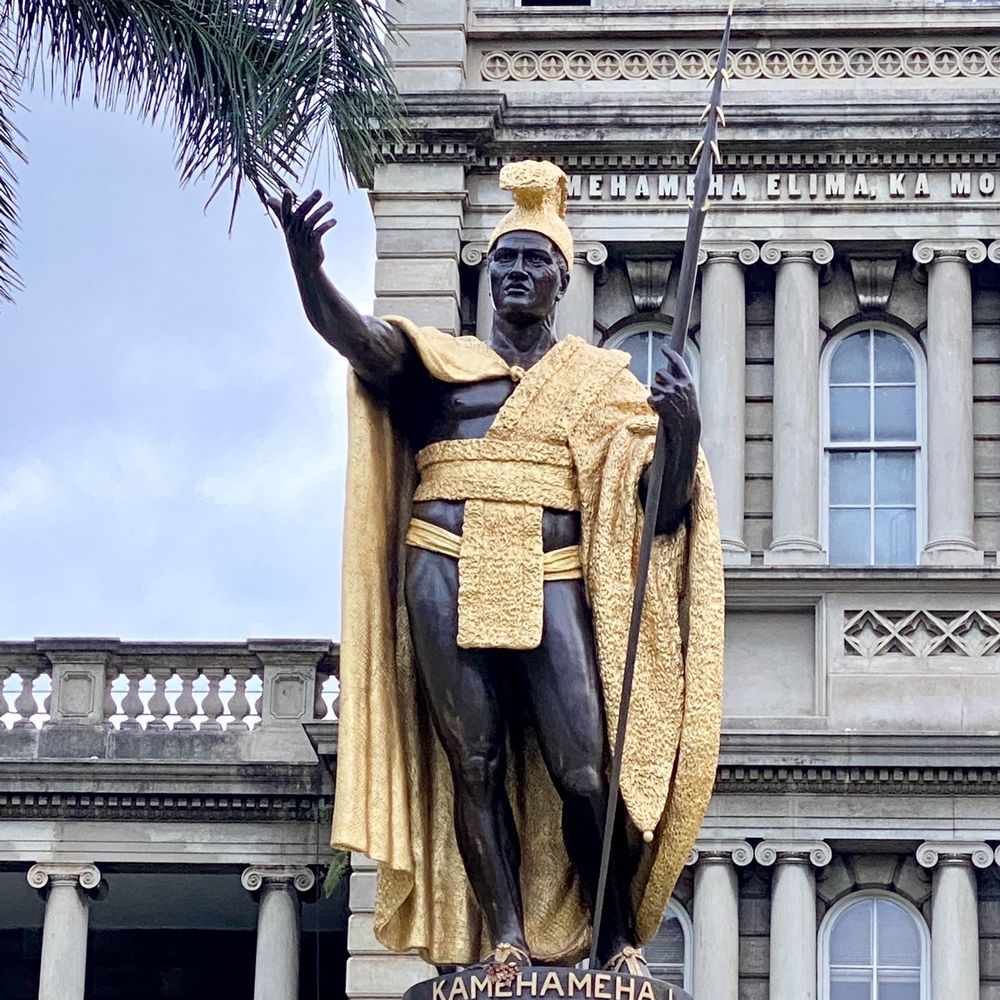 Kamehameha Statue - 07.16.22 King Kamehameha - Public Art Near Me - Honolulu, Hawaii Kamehameha Statue - 07.16.22 King Kamehameha - Public Art Near Me - Honolulu, Hawaii