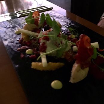 The Canopy Restaurant - My lovely wife said she loved her crayfish first course. - New Zealand Near Me - Franz Josef, WTC