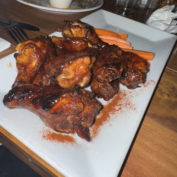Sasso's Coal Fired Pizza - Smokey sweet wings. To die for. Great blue cheese too - Pizza Near Me - Torrington, Connecticut Sasso's Coal Fired Pizza - Smokey sweet wings. To die for. Great blue cheese too - Pizza Near Me - Torrington, Connecticut