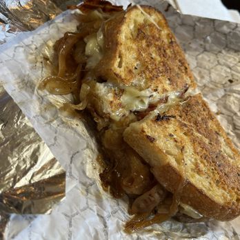 Lunch Bar Harbor - Grilled cheese with fontina, grilled onions and bacon - a must get - Sandwiches Near Me - Bar Harbor, Maine Lunch Bar Harbor - Grilled cheese with fontina, grilled onions and bacon - a must get - Sandwiches Near Me - Bar Harbor, Maine