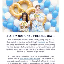 Auntie Anne's - If you don't know, now you know