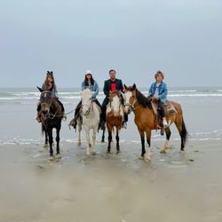 Ensenada Excursions Tours & Transportation - Horseback ride on the beach.
