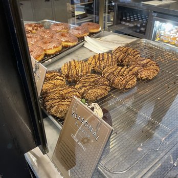 Sidecar Doughnuts & Coffee - Seasonals (Samoa and Thin Mint) - Donuts Near Me - Costa Mesa, California