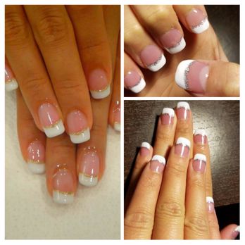 Tranquility Nails & Spa - The left is the picture I brought in but wanted silver instead of gold.  The right is what I got.  So happy!! - Skin Care Near Me - Bellevue, Washington