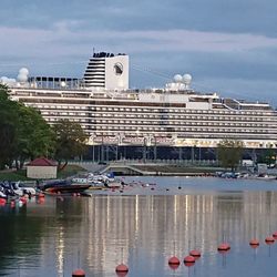 Klönstuv - I arrived in Warnemunde via a Holland America cruise. An easy walk from the ship to the city center.