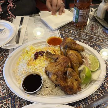 Caspian Grill - Cornish game hen is FABULOUS! - Persian/Iranian Near Me - Austin, Texas Caspian Grill - Cornish game hen is FABULOUS! - Persian/Iranian Near Me - Austin, Texas