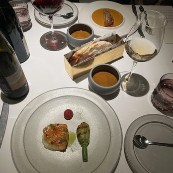 Indienne - Fish course and chicken course - Indian Near Me - Chicago, Illinois