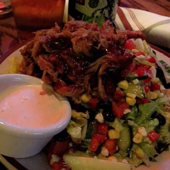 Bub City - This is one of the side salads. Huge portion--asked for pulled pork instead of the fried chicken! A must!!! - Barbeque Near Me - Chicago, Illinois