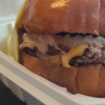 Sizzle Shack Burger - Sizzle Burger with a single patty - Juice Bars & Smoothies Near Me - El Cajon, California Sizzle Shack Burger - Sizzle Burger with a single patty - Juice Bars & Smoothies Near Me - El Cajon, California