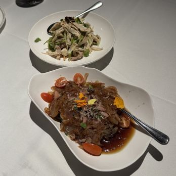 Array 36 - Yuzu jelly fish and truffle chicken - Chinese Near Me - San Gabriel, California