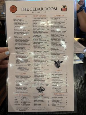 Menu photo 3 The Cedar Room North Platte, NE