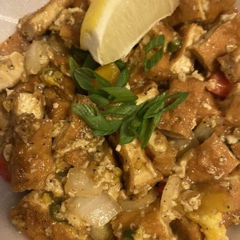 Chicken Ati-Atihan - Sizzling tofu with egg - Filipino Near Me - Niles, Illinois Chicken Ati-Atihan - Sizzling tofu with egg - Filipino Near Me - Niles, Illinois