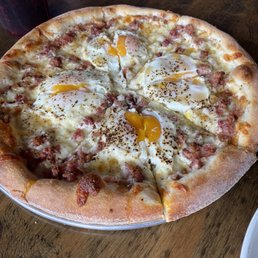 Twin Peaks Breakfast Pizza