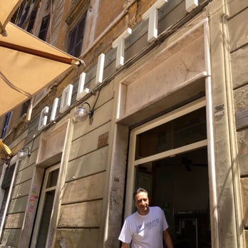Giolitti - The outside of the store and one of the owners - Gelato Near Me - Rome, RM