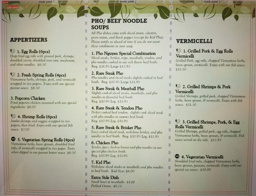 Menu photo 8 Pho Nguyen Boise, ID Menu photo 8 Pho Nguyen Boise, ID