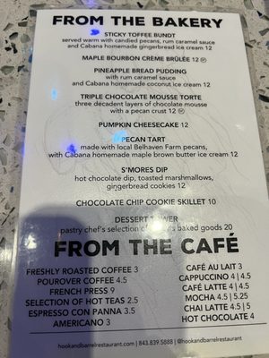 Menu photo 8 Hook & Barrel Myrtle Beach, SC