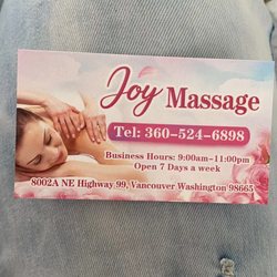 Joy Massage - Welcome to Joy Massage