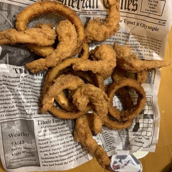 The Juicy Seafood - Shrimp and onion rings - Seafood Near Me - Birmingham, Alabama
