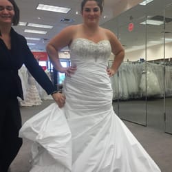 David's Bridal - One dress i tried on picked by crystal