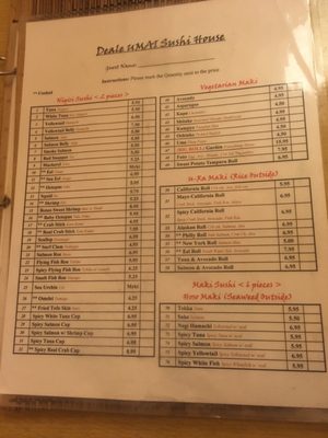 Menu photo 5 Deale Umai Sushi House Deale, MD