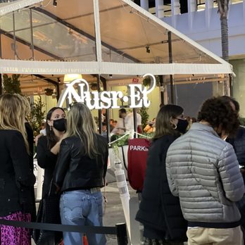 Nusr-Et Steakhouse Beverly Hills - Line to get in - Steakhouses Near Me - Beverly Hills, California Nusr-Et Steakhouse Beverly Hills - Line to get in - Steakhouses Near Me - Beverly Hills, California