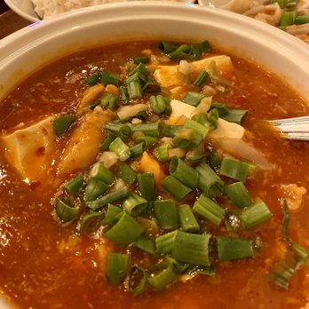 Han Dynasty - Spicy Tofu Fish (10) - sometimes it's extremely spicy sometimes not so much but it's always so yum ($23.96) - Szechuan Near Me - Brooklyn, New York Han Dynasty - Spicy Tofu Fish (10) - sometimes it's extremely spicy sometimes not so much but it's always so yum ($23.96) - Szechuan Near Me - Brooklyn, New York
