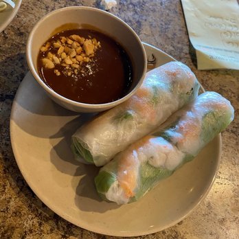 Pho Ben - Heights - 2. Fresh Spring Rolls with peanut sauce - Vietnamese Near Me - Houston, Texas Pho Ben - Heights - 2. Fresh Spring Rolls with peanut sauce - Vietnamese Near Me - Houston, Texas