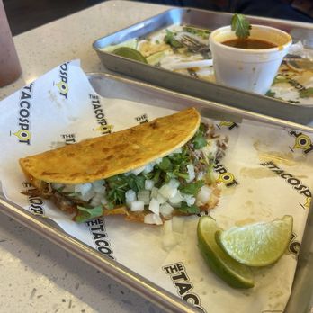 The Taco Spot - Kissimmee - Burria taco must have!!!!! - Tacos Near Me - Kissimmee, Florida
