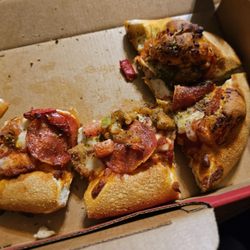 Pizza Hut - The no flat bread, flat bread.