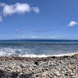 Piilani Highway - Backside of Road to Hana - Cool beach to stop at with a nice waterfall on the left.