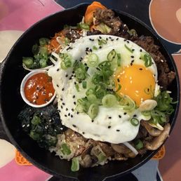 Korean BBQ Beef Bibimbap