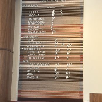 Swings Coffee - Menu - Coffee & Tea Near Me - Washington, DC, District of Columbia
