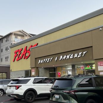 Feast Buffet - Outside area in a strip mall complex - Buffets Near Me - Renton, Washington Feast Buffet - Outside area in a strip mall complex - Buffets Near Me - Renton, Washington