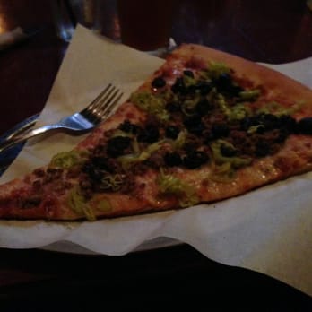 Talarico's Pizzeria - I didn't zoom in, try to use the dinner fork as a scale - Pizza Near Me - Seattle, Washington