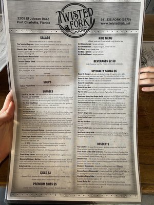 Menu photo 6 The Twisted Fork Port Charlotte, FL Menu photo 6 The Twisted Fork Port Charlotte, FL