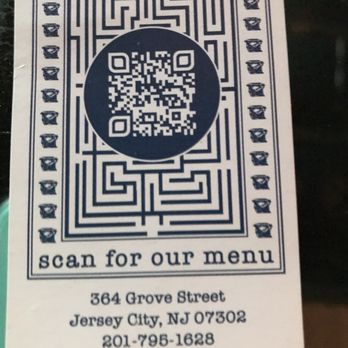 Dullboy - The menu is imbedded in the QR code - Cocktail Bars Near Me - Jersey City, New Jersey