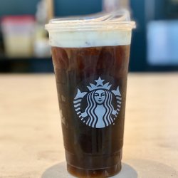Starbucks - Cold Brew with salted honey cold foam
