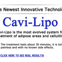 Rejuvenations Chiropractic Care Center - Cavi Lipo ... Blast the Fat!