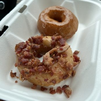 Sandy Pony Donuts - GF Porky & regular glazed - Donuts Near Me - Bethany Beach, Delaware Sandy Pony Donuts - GF Porky & regular glazed - Donuts Near Me - Bethany Beach, Delaware