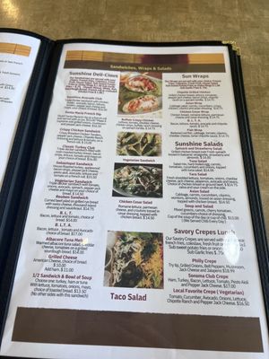 Menu photo 8 Sunshine Cafe Petaluma, CA Menu photo 8 Sunshine Cafe Petaluma, CA