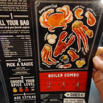 Cap't Loui - Boiler Menu - Seafood Near Me - Cupertino, California Cap't Loui - Boiler Menu - Seafood Near Me - Cupertino, California