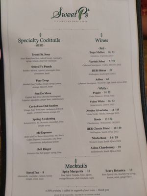 Menu photo 2 Sweet Ps Richmond, VA