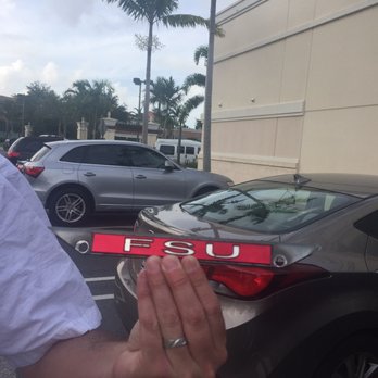 Beard's Garage - One piece of our broken license plate frame that they tore off without permission - Auto Repair Near Me - Jupiter, Florida