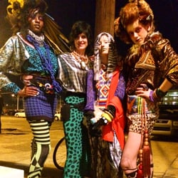 Rare Scarf - Chaos Theory Art show Oct 2014/Live Mannequins