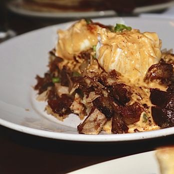 Bosscat Kitchen & Libations - Smokehouse Benedict - New American Near Me - Houston, Texas