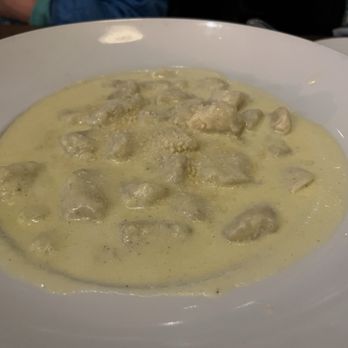 Cibo Trattoria - Fettuccine Alfredo with gnocchi instead of fettuccine - Italian Near Me - Winston-Salem, North Carolina