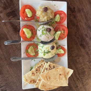 Maria's Mediterranean - Dips & Chips - Seafood Near Me - Bayside, New York Maria's Mediterranean - Dips & Chips - Seafood Near Me - Bayside, New York