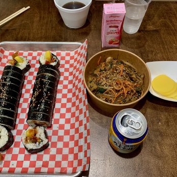 TTOBOKKI KOREAN RESTAURANT - Lunch: bulgogi kimbap, chicken teriyaki kimbap, japchae, strawberry milk, and sikhye (sweet rice drink) - Korean Near Me - Long Grove, Illinois TTOBOKKI KOREAN RESTAURANT - Lunch: bulgogi kimbap, chicken teriyaki kimbap, japchae, strawberry milk, and sikhye (sweet rice drink) - Korean Near Me - Long Grove, Illinois