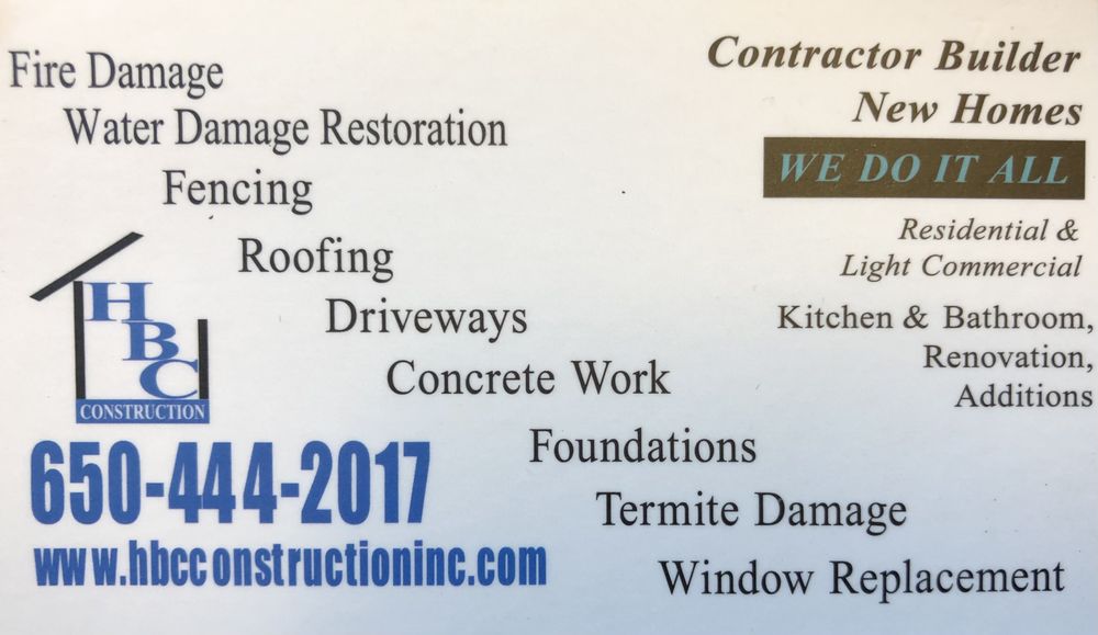 Slide of HBC Construction